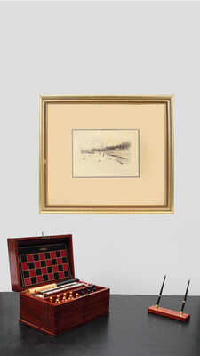 Дворников Тит Яковлевич. Зимний пейзаж